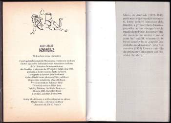 Mário de Andrade: Macunaíma
