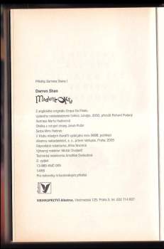 Darren Shan: Madame Okta