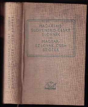 Maďarsko-slovensko-český slovník