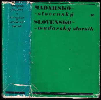 Maďarsko-slovenský, slovensko-maďarský slovník