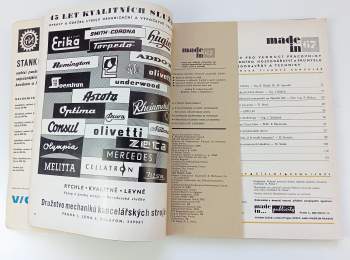 Ota Kraus: Made in 67 - ročník IV. - číslo 9 - Brno - Kovohutě Praha - revue pro vedoucí pracovníky národního hospodářství - průmyslu - obchodu - vědy a techniky