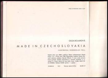 Olga Bojarová: Made in Czechoslovakia
