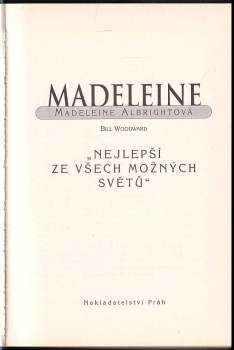 Madeleine Korbel Albright: Madeleine