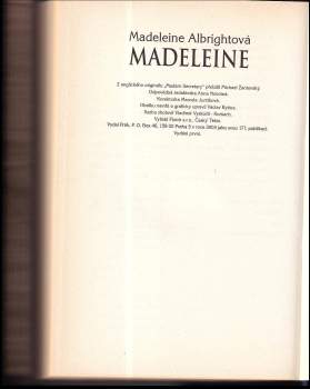 Madeleine Korbel Albright: Madeleine