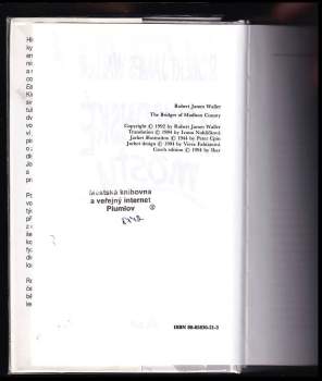 Robert James Waller: Madisonské mosty