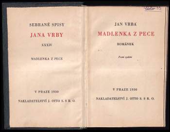 Jan Vrba: Madlenka z Pece