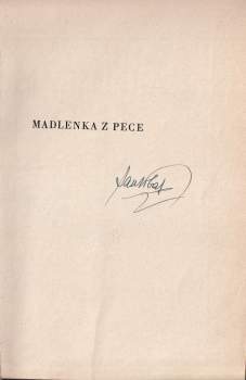 Jan Vrba: Madlenka z Pece