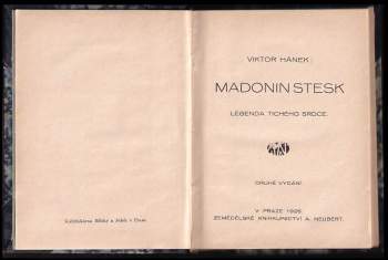 Viktor Hánek: Madonin stesk