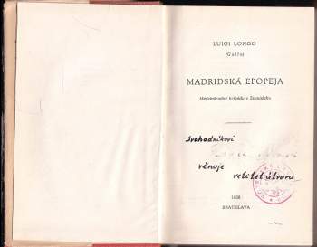 Luigi Longo: Madridská epopeja