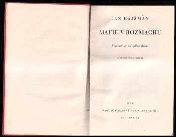 Jan Hajšman: Mafie v rozmachu