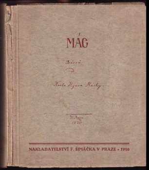 Karel Hynek Mácha: Mág - Máj - reprint z roku 1836