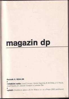 Václav Kaplický: Magazin DP
