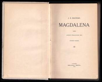 Josef Svatopluk Machar: Magdalena
