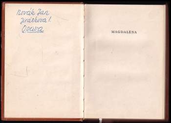 Josef Svatopluk Machar: Magdaléna