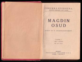Hedwig Courths-Mahler: Magdin osud