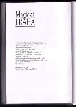 Angelo Maria Ripellino: Magická Praha