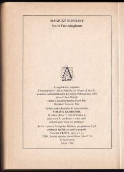 Scott Cunningham: Magické rostliny