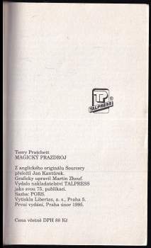 Terry Pratchett: Magický prazdroj