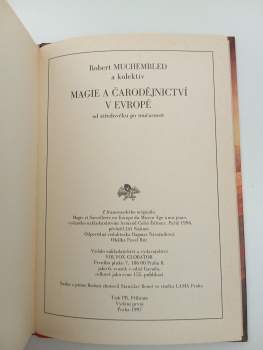 Robert Muchembled: Magie a čarodějnictví v Evropě