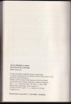 Jean-Pierre Garen: Magnetická bouře
