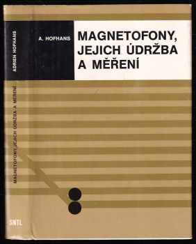 Magnetofony, jejich údržba a měření