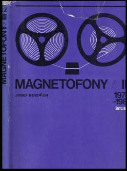 Josef Bozděch: Magnetofony