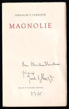 Jaroslav V Strniště: Magnolie