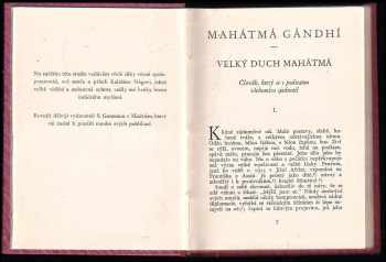 Romain Rolland: Mahátmá Gándhí
