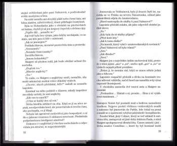 Georges Simenon: Maigret a případ Nahur ; Maigret váhá