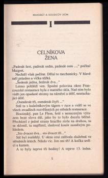 Georges Simenon: Maigret a soudcův dům