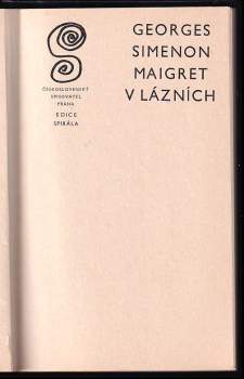 Georges Simenon: Maigret v lázních