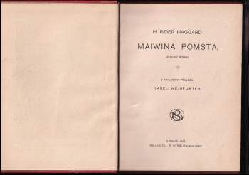 H. Rider Haggard: Maiwina pomsta
