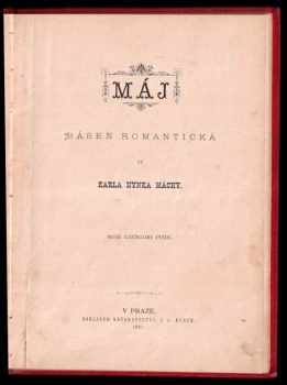 Karel Hynek Mácha: Máj