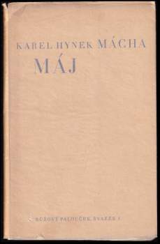 Karel Hynek Mácha: Máj