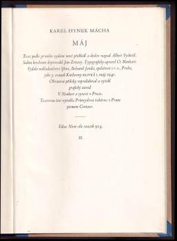 Karel Hynek Mácha: Máj