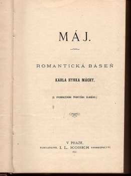 Karel Hynek Mácha: Máj a jiné básně