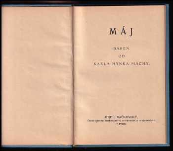 Karel Hynek Mácha: Máj