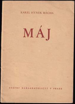 Karel Hynek Mácha: Máj