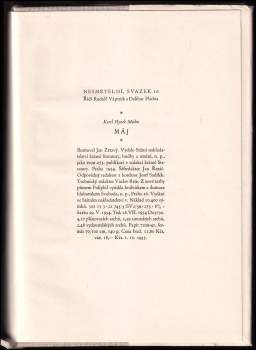 Karel Hynek Mácha: Máj