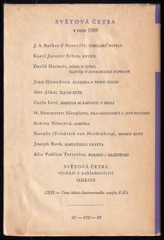 Karel Hynek Mácha: Máj ; Márinka