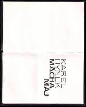 Karel Hynek Mácha: Máj