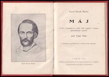 Karel Hynek Mácha: Máj