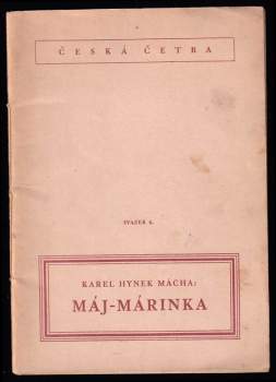 Máj ; Márinka