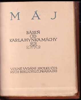 Karel Hynek Mácha: Máj