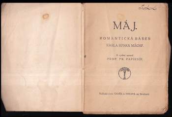 Karel Hynek Mácha: Máj