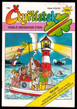 Ljuba Štíplová: Maják - Čtyřlístek 209 - 7 / 93