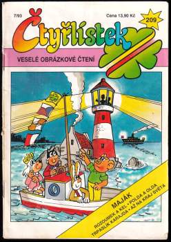 Ljuba Štíplová: Maják - Čtyřlístek 209 - 7 / 93