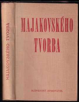Majakovského tvorba : sborník sovietskych štúdií