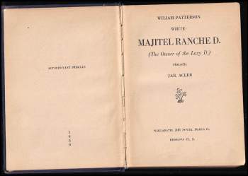 William Patterson White: Majitel Ranche D