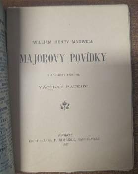 William Henry Maxwell: Majorovy povídky